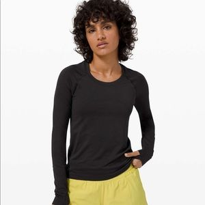 Ily lemon black swiftly tech long sleeve (normal length)